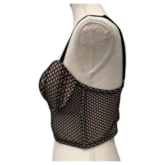 Victoria's Secret black very sexy lined demi buste bra top size 36C - Picture 5 of 7